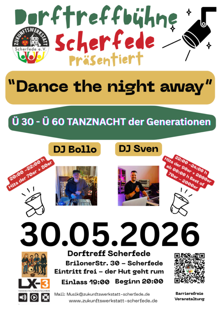 # Disco Party im Dorftreff