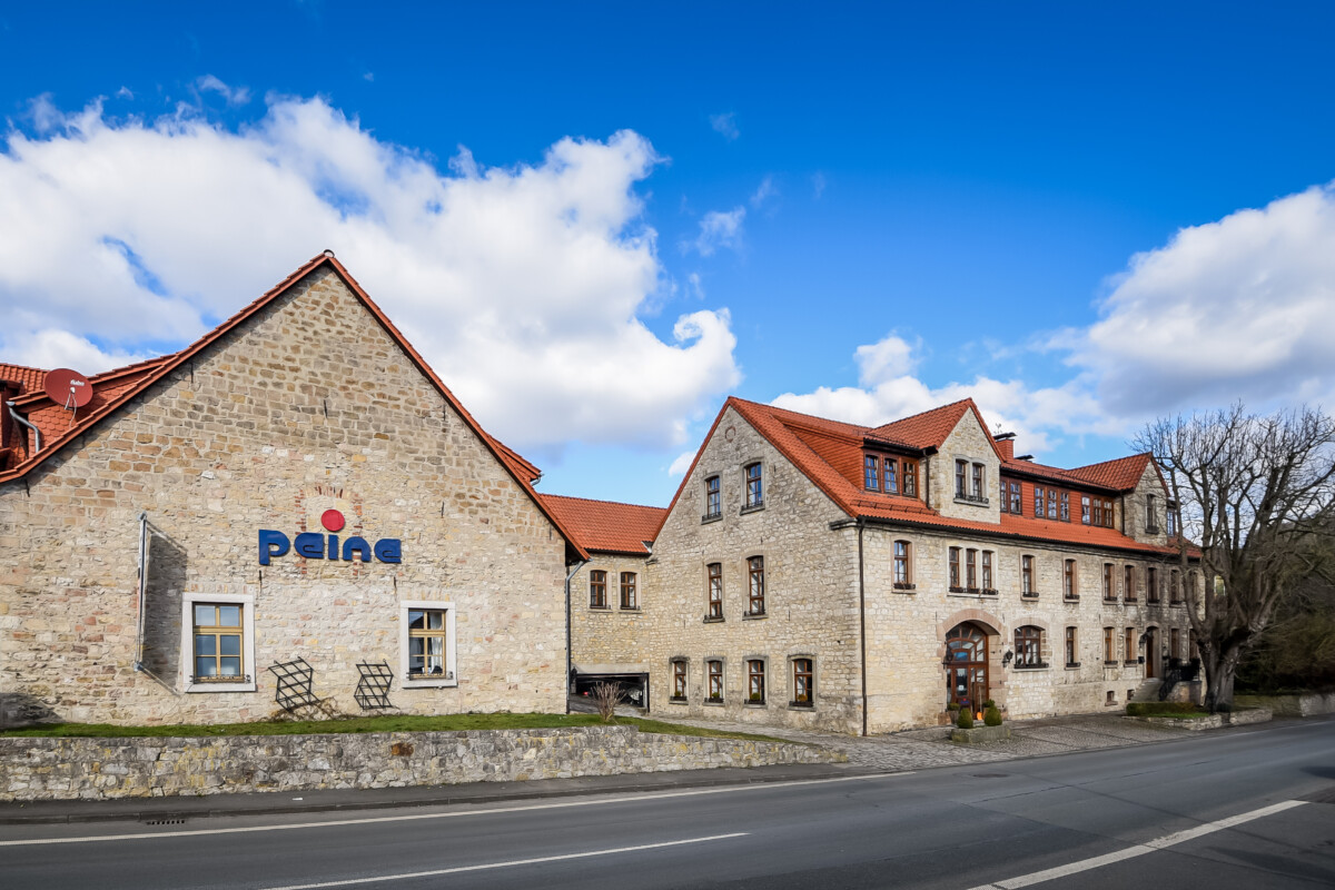 Historisches Gebäude der Peine GmbH in Scherfede